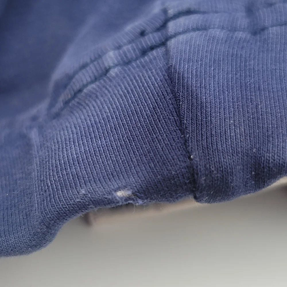 Nike Sports Bra and Shorts,  Chartreuse/Mustard Yellow and Denim Blue, Small - Picture 11 of 11